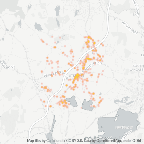 01564 Business Density Heatmap