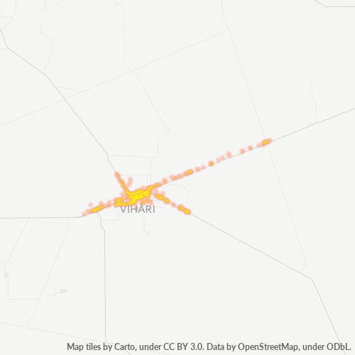 61100 Business Density Heatmap