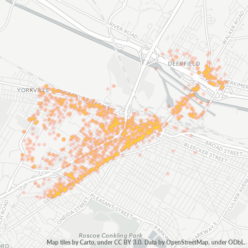 13502 Business Density Heatmap