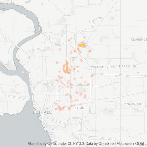 14260 Business Density Heatmap