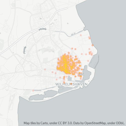 Heatmap für plz 26384