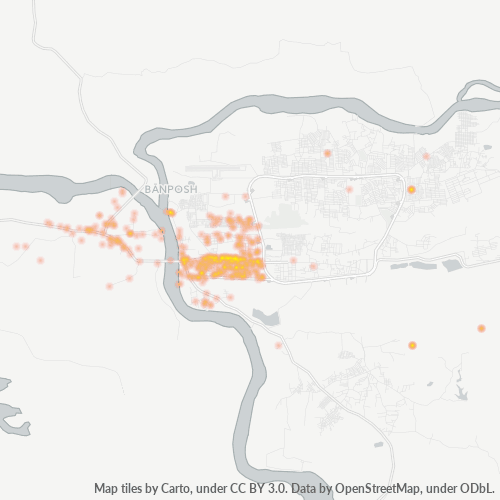 769004 Business Density Heatmap