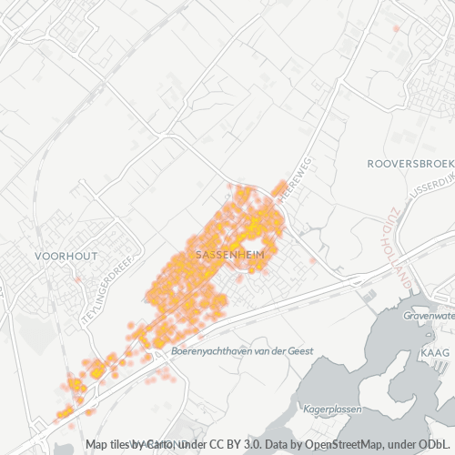 2171 Heatmap Bedrijfsdichtheid