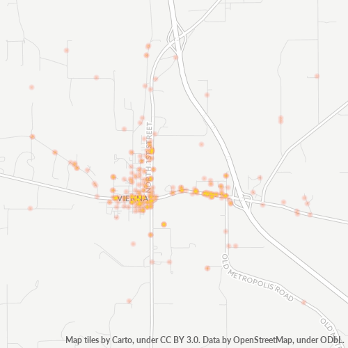 62995 Business Density Heatmap