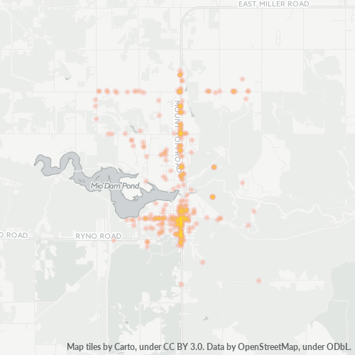 48647 Business Density Heatmap