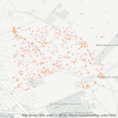 28355 Standortdichte-Heatmap