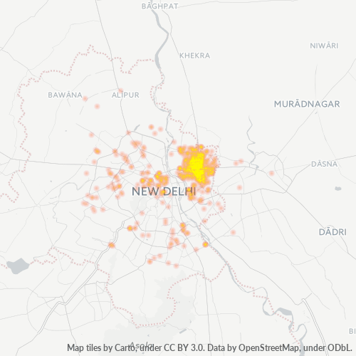 110032 Business Density Heatmap