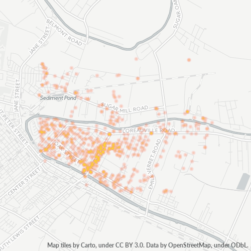 70563 Business Density Heatmap