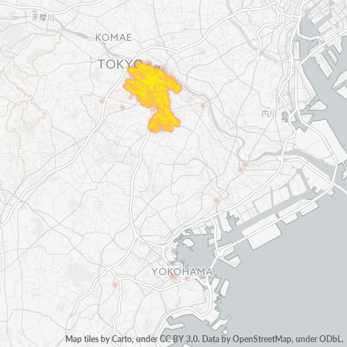 213 事業密度ヒートマップ