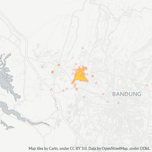 40514 Peta Panas Densitas Bisnis