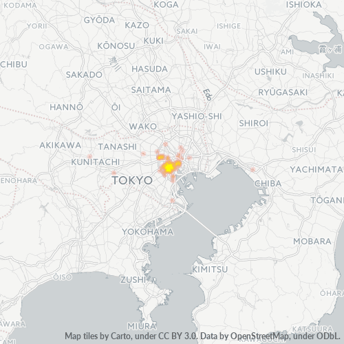 106 事業密度ヒートマップ