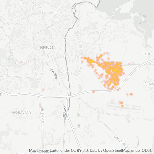 627 00 Mapa hustoty obchodu