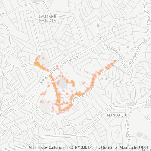 02435-000 Heatmap de Densidade da Empresa