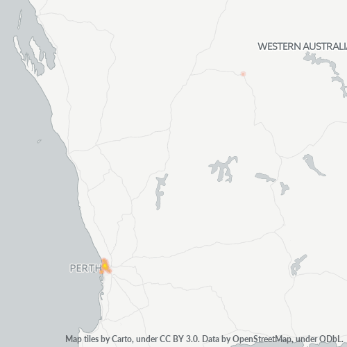 6060 Business Density Heatmap