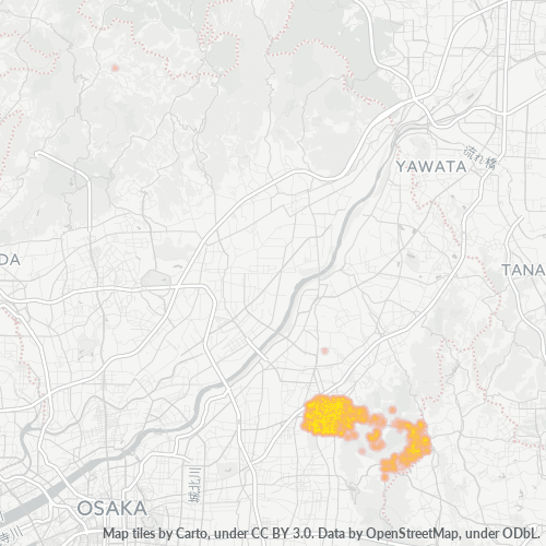 575 事業密度ヒートマップ