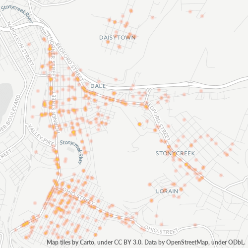 15902 Business Density Heatmap