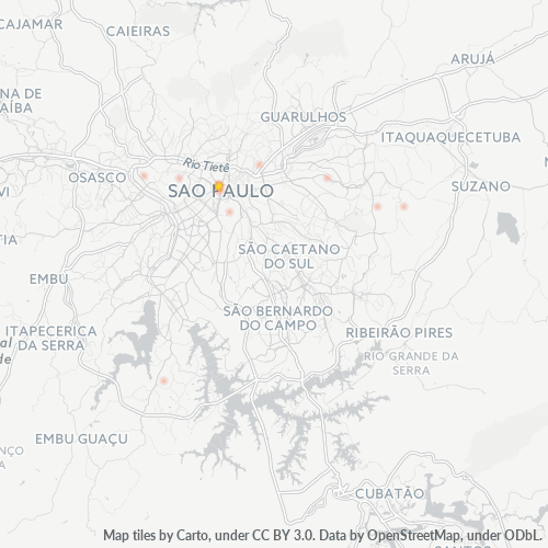 01034-000 Mapa de calor de densidad empresarial