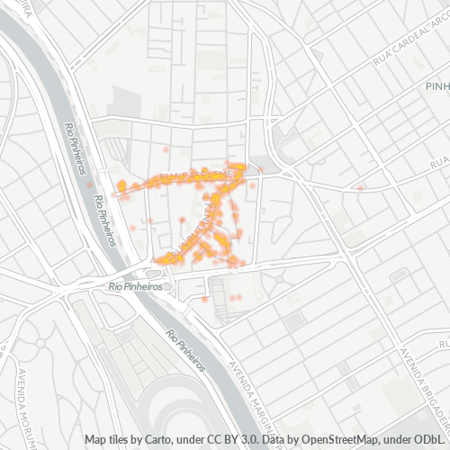 05424-000 Heatmap de Densidade da Empresa