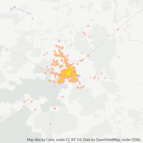 07-300 Mapa intensywności działalności gospodarczej