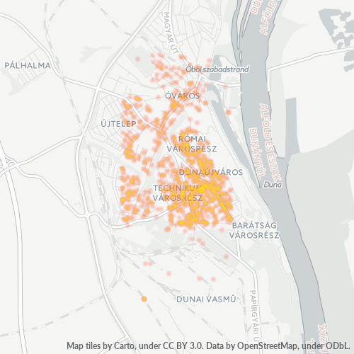 2400 Vállalati sűrűségi térkép