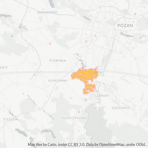 62-030 Mapa intensywności działalności gospodarczej
