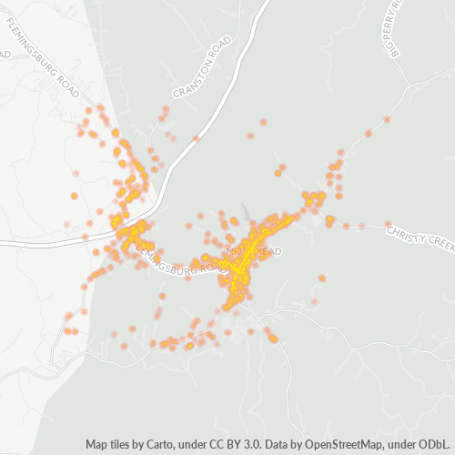 40351 Business Density Heatmap