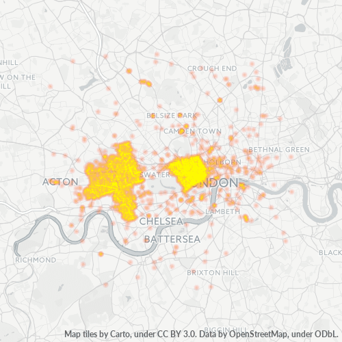 W1 Business Density Heatmap