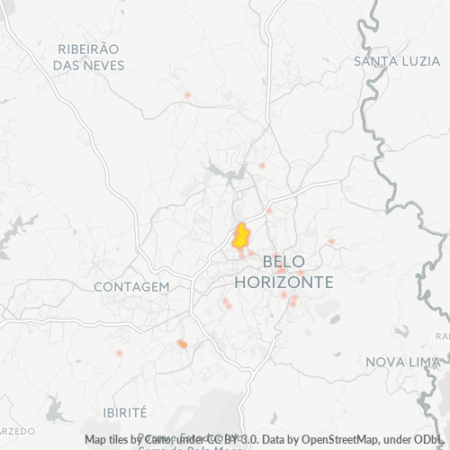 30775-000 Mapa de calor de densidad empresarial