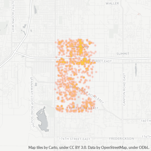 98445 Business Density Heatmap
