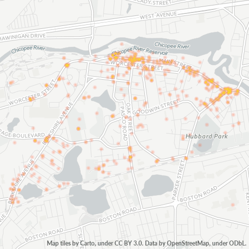01151 Business Density Heatmap