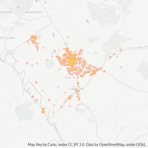 ML8 Business Density Heatmap