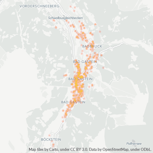 Heatmap für postleitzahl 5640