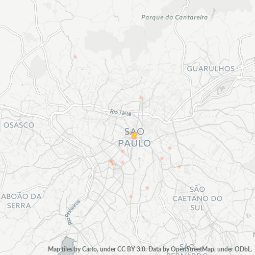 01011-000 Heatmap de Densidade da Empresa
