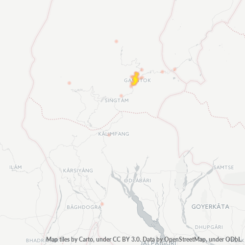 737101 Business Density Heatmap