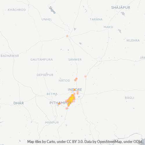453331 Business Density Heatmap