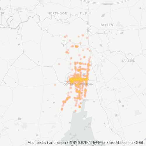 Heatmap für plz 26842