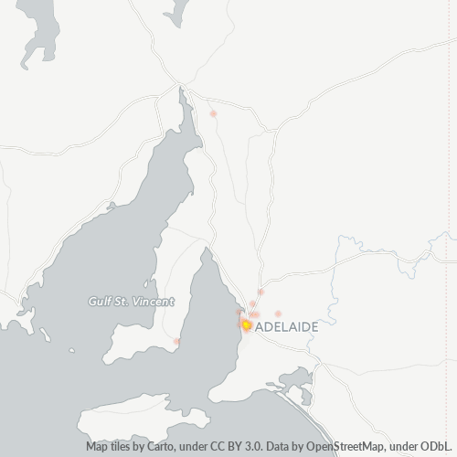 5031 Business Density Heatmap