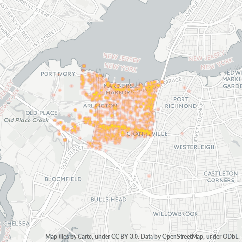 10303 Business Density Heatmap