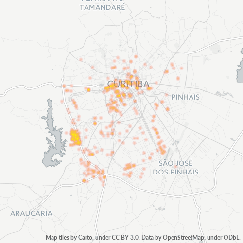 81450-000 Heatmap de Densidade da Empresa