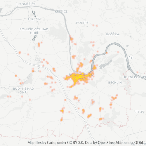 413 01 Mapa hustoty obchodu