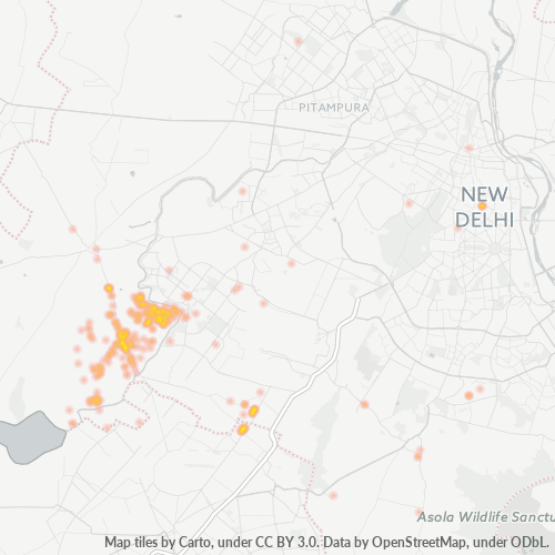 110071 Business Density Heatmap