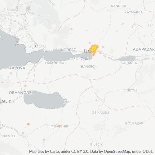 41060 Şirket Yoğunluğu Isı Haritası
