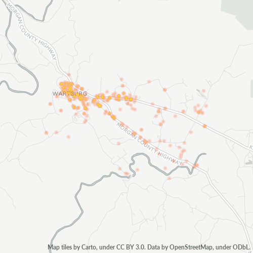 37887 Business Density Heatmap