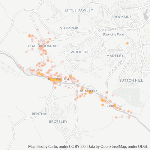 TF8 Business Density Heatmap