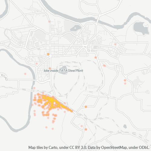 831006 Business Density Heatmap