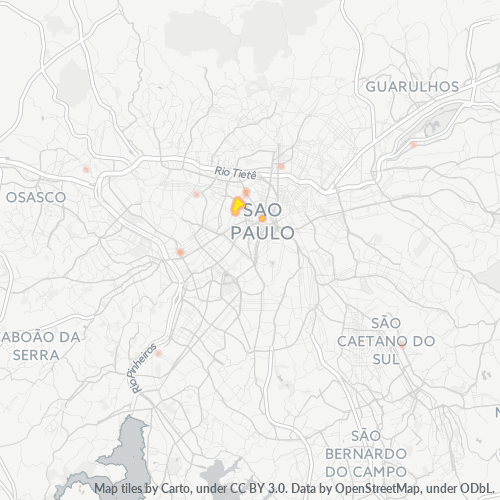 01226-000 Heatmap de Densidade da Empresa