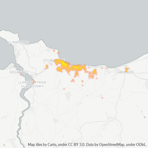 LL29 Business Density Heatmap