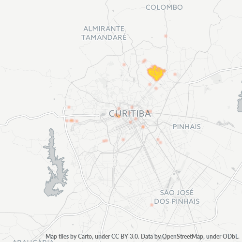 82640-000 Heatmap de Densidade da Empresa