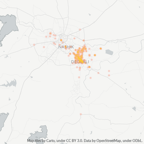 422101 Business Density Heatmap