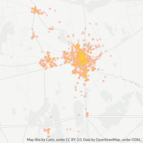 Heatmap für plz 59590